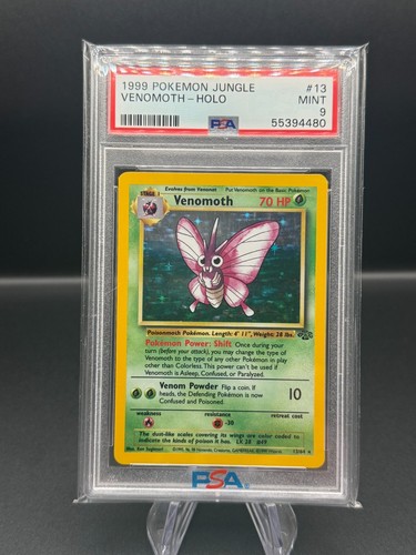 Venomoth (Unlimited) graded PSA 9 for sale on eBay