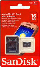 16 GB Class 4 Microsdhc Flash Memory Card