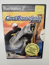 Cool Boarders 2001 (Sony PlayStation 2, 2000) – w/ manuel