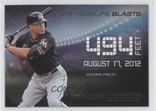2015 Topps Update Tape Measure Blasts Giancarlo Stanton #TMB-7 2k3
