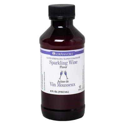 Lorann Sparkling Wine SS Flavor, 4 Ounce Bottle