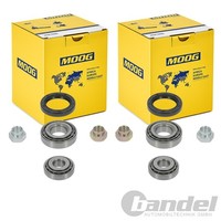 2X Moog RADLAGER-SATZ Vorne Passend FüR Fiat 126 850 FSO 126P Seat 133 600