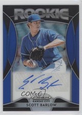 2019 Panini Prizm Rookie Auto Blue Prizm Scott Barlow #RA-SB Auto 0a2