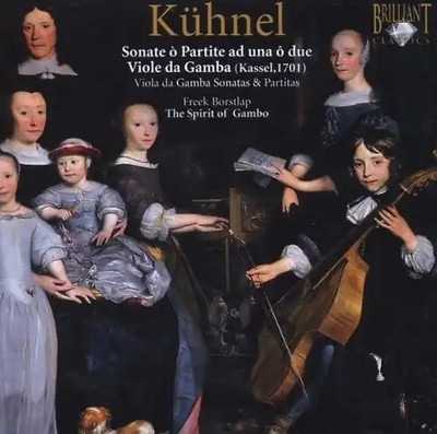 Freek Borstlap - Kühnel: Viola Da Gamba Sonatas