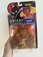 Vtg 1992 Kenner Batman Animated Series Man-bat Action Figure Sealed New Sealed