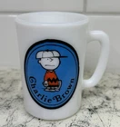 Vintage 1969 Avon Charlie Brown Peanuts Milk Glass Mug – United Features