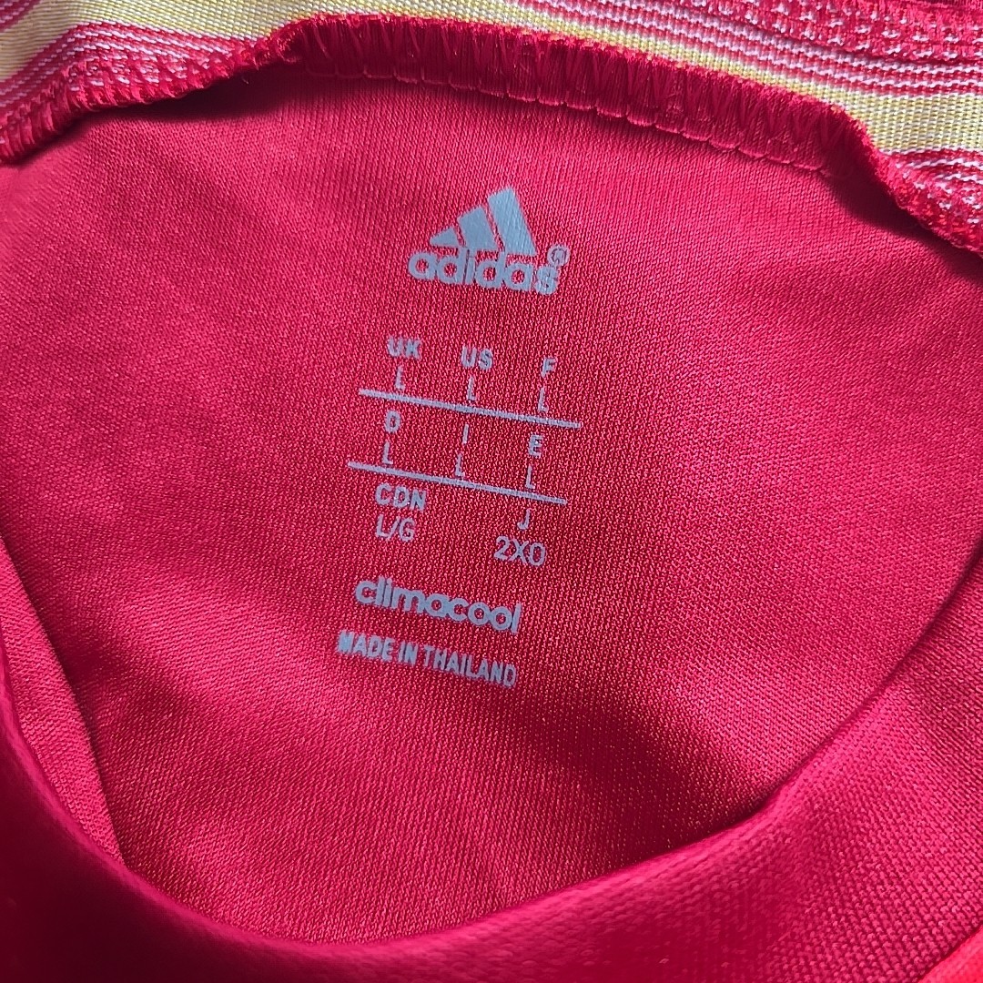 Adidas Spain FIFA 2010 World Cup World Champions Soccer Jersey Red