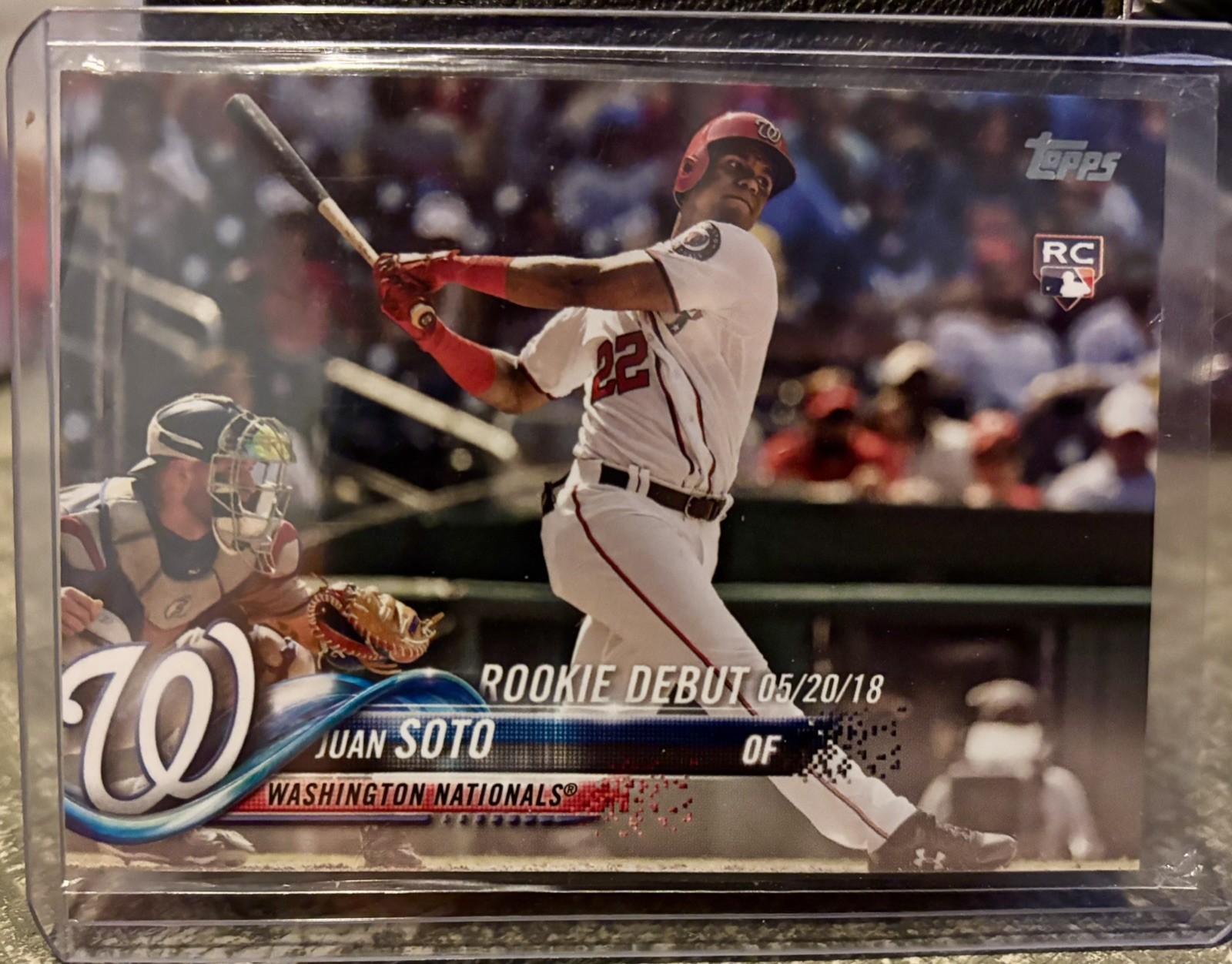 2018 Topps Update Series Rookie Debut Juan Soto #US104 RC