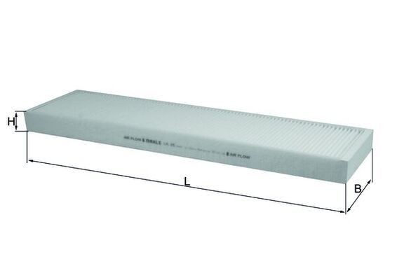 Mahle Filter, Innenraumluft LA 25 FüR Ford Jaguar VW-image