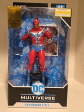McFarlane DC Multiverse COMMANDER STEEL Action Figure Gold Label 2024