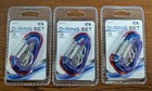 LOT OF 75 CUSTOM ACCESSORIES 3pc D-RING SET NEW IN PACKAGE — photo 2