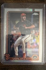 2025 Topps Chrome - Justin Verlander #242 Geometric Refractor