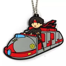 Miscellaneous Goods: Kazuma Asogi Rubber Keyholder "Dai Gyakuten Saiban - The