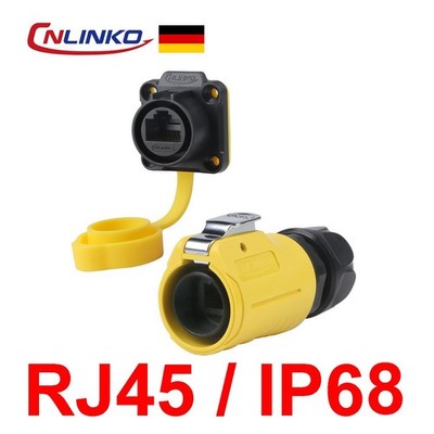 CNLINKO LP-20 Series M20 RJ45 LAN CAT5e Wasserdichter Steckverbinder IP68