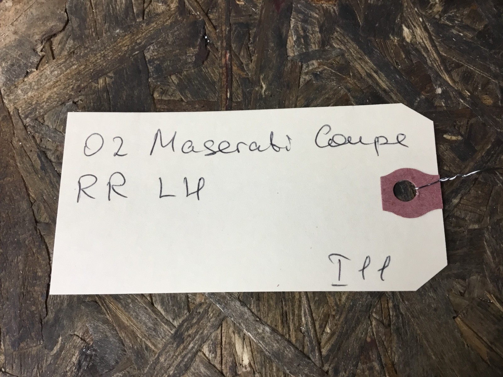 Maserati Coupe GT 2003 Anti Lift Movement Detector Sensor 02-06 ;:Y