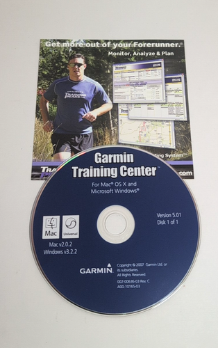 GARMIN TRAINING CENTER VERSION 5 CD-ROM 2006 - MAC OS X / MICROSOFT WINDOWS - Afbeelding 2 van 3