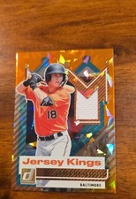 2025 Panini Donruss - Jersey Kings Vance Honeycutt #JK-VH Orange Ice (MEM, RC)