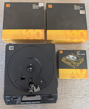 Kodak 4400 Carousel Projector Original Box  2 Carousels  Stack Loader w/ boxes