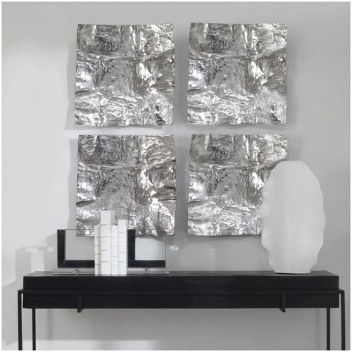 Uttermost 043-ARCHIVE-WALL Archive 19" Square Organic Metal Wall - Picture 9 of 11