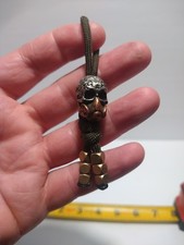 Tactical Paracord Keychain Skull Mask Lanyard