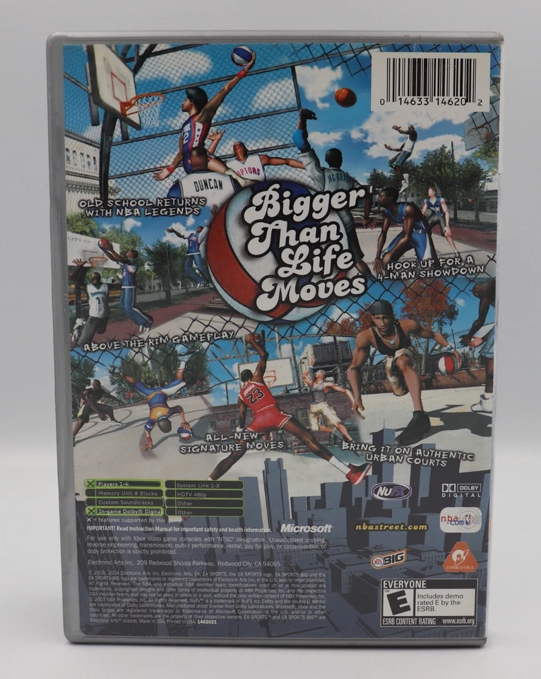 NBA Street Vol. 2 Microsoft Xbox Game CIB Complete Used NO US TARIFFS - Image 3 of 4
