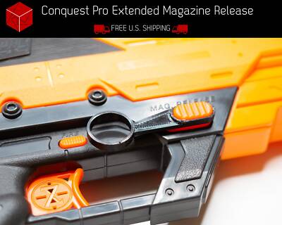 Extended Magazine Release (PETG) for Adventure Force Conquest Pro