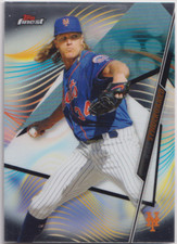 2020 Topps Finest #17 Noah Syndergaard New York Mets