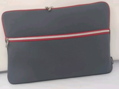 Pr. Sumdex 15'' Laptop & Tablet/Kindle Gray Sleeve Cases-Padded-Easy Zip & Pocket