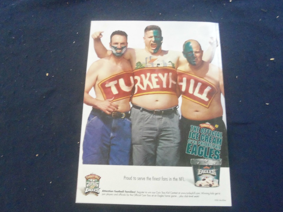 2004 NOV 21 GAMEDAY MAGAZINE PHILADELPHIA EAGLES VS WASH. REDSKINS