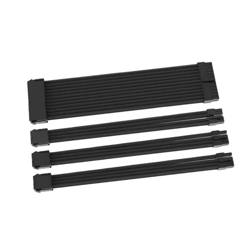 Kit rallonge d'alimentation 1x24 broches/1x4+4 CPU/2x6+2 broches câble GPU PCIE 30 cm - Photo 11/14