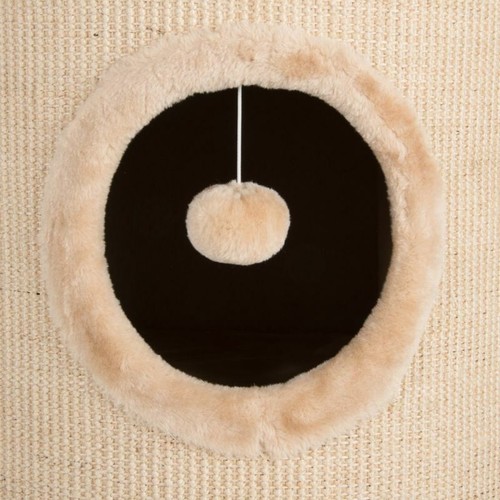 Cat Kitten SCRATCHING BARREL 85cm Scratcher Post Tree Activity Centre Tower Den - Picture 27 of 38