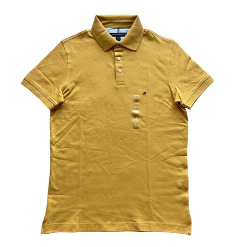 NWT Tommy Hilfiger Men's THFLEX Slim Fit Short Sleeve Mesh Polo Shirt 33 Colors - Picture 128 of 137