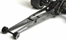 Exotek Racing - 22S Ladder Wheelie Bar Set, Carbon Fiber, Extra Long, Adjustable
