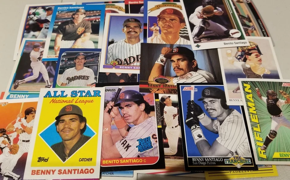 HUGE 500 Baseball Card Team Lot San Diego Padres HoF RCs Stars Inserts +BONUS! - Image 4 of 4