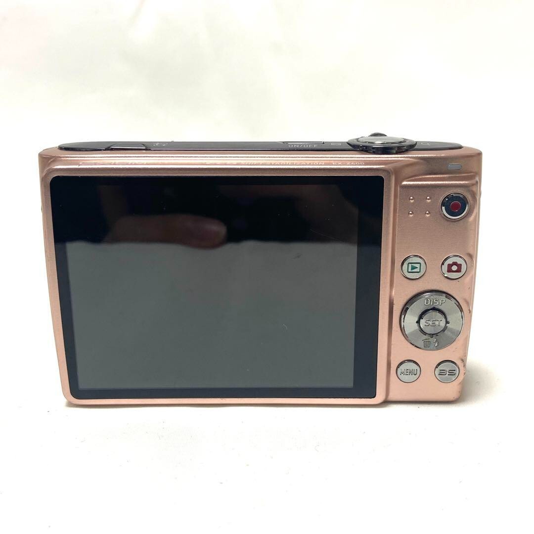 CASIO EXILIM Zoom EX-Z400 Pink Digital Camera 12.1 MP 4x