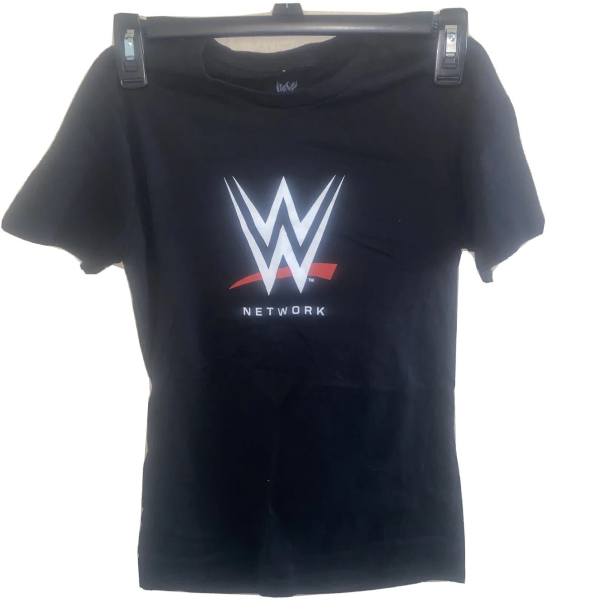 WWE Network Its Over The Top Women's Size Small Black T- Shirt