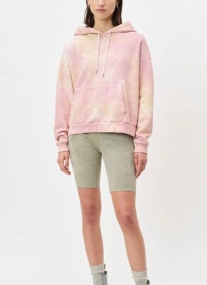 John Elliott Alma Hoodie Super Bloom Tie Dye 0 XS S