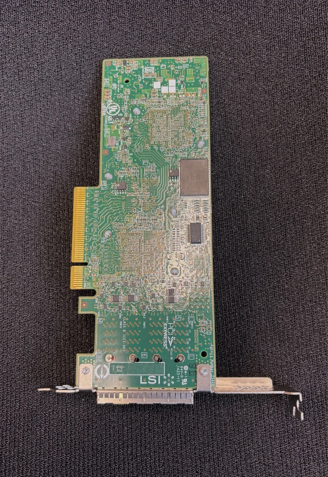 LSI 9206-16e SAS 6GBPS PCIe External Non-RAID Host Bus Adapter H3-25531-01A - Image 2 of 4