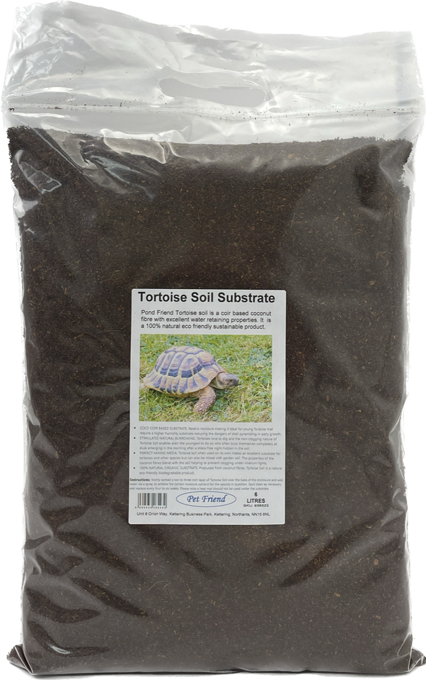 Pet Friend Tortoise Soil Substrate Coir Based Vivarium Bedding Mix eBay