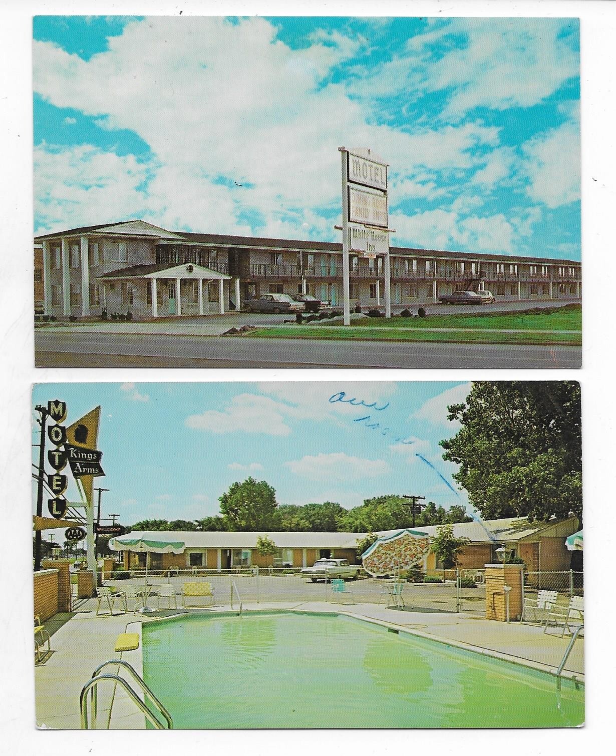 Inkster, MI 2 Cards Motels Michigan eBay