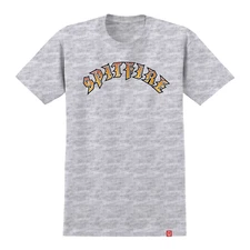Spitfire Skateboard Wheels Shirt Old E Ash/Multi Mens