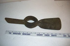 Old Antique Vintage heavy duty Warwood Adze and axe combo 