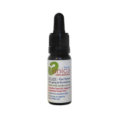 UNICA ORGANICS - ANTI-AGING NIGHT EYE SERUM GREEN TEA FOR EMPFINDLICHE HAUT 10ML