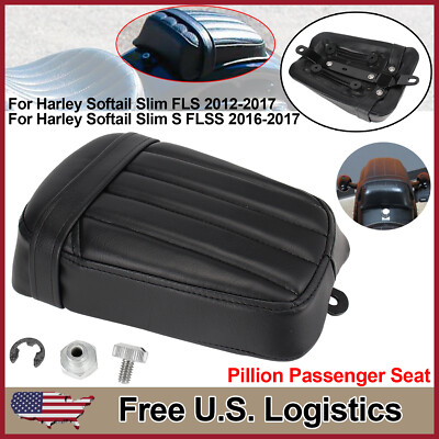 Pillion Passenger Seat For Harley Softail Slim FLS 2012-2017,Slim S FLSS 2016-17