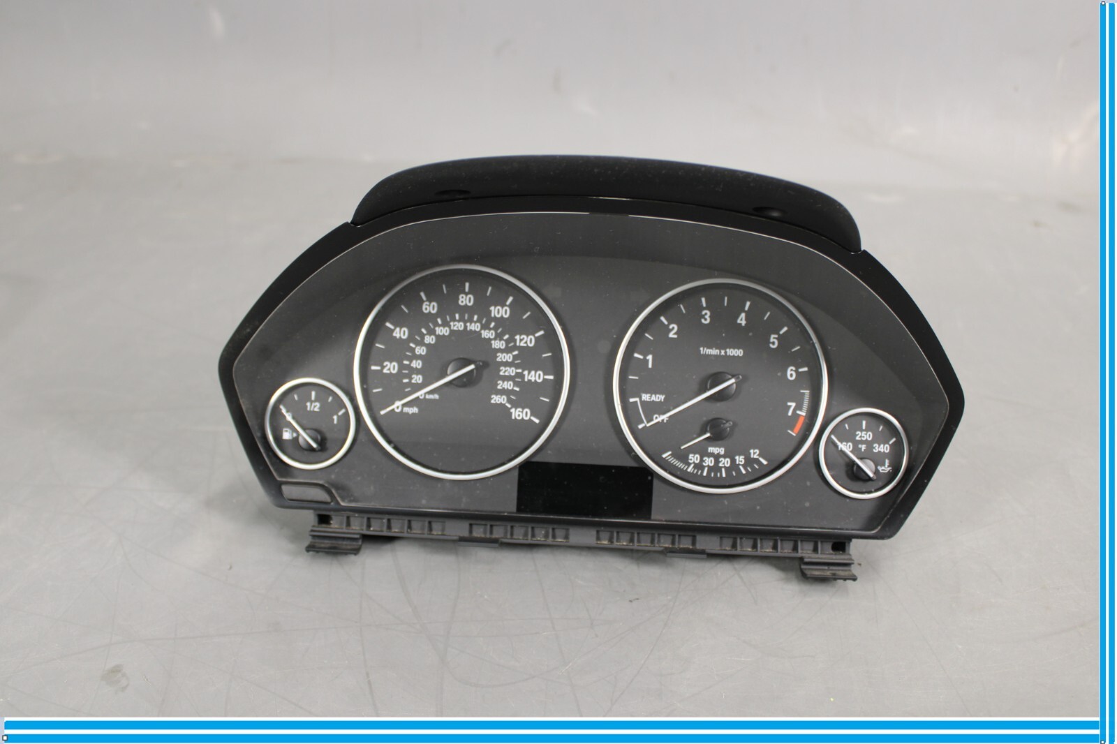1216 BMW 320i 328i 428i F30 Instrument Cluster Gauge Mph Speedometer