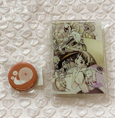 Bakemonogatari Oshichare Acrylic Stand Button Badge Mayoi Hachikuji 2-Piece Set