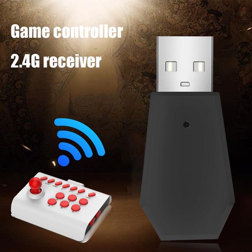 Game Console Wireless Dongle 2.4G Receiver Adapter for TV PC Computer - Afbeelding 6 van 10