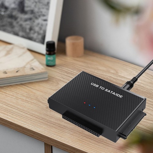 USB C to IDE/SATA Hard Drive Reader Adapter with Power Supply for HDD/SSD - 第 9/22 張圖片