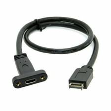 10Gbps USB-C Type-C Female to USB 3.1 Front Panel Header Extension Cable 40cm