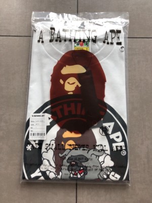 T-shirt A Bathing Ape 'Year Of The Dog' 2018 - Taille L Homme, Neuf Avec étiquettes (NWT)